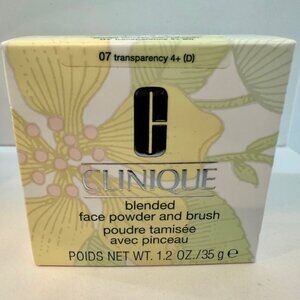 Clinique Blended Face Powder and Brush 07 Transparency 4+(D)